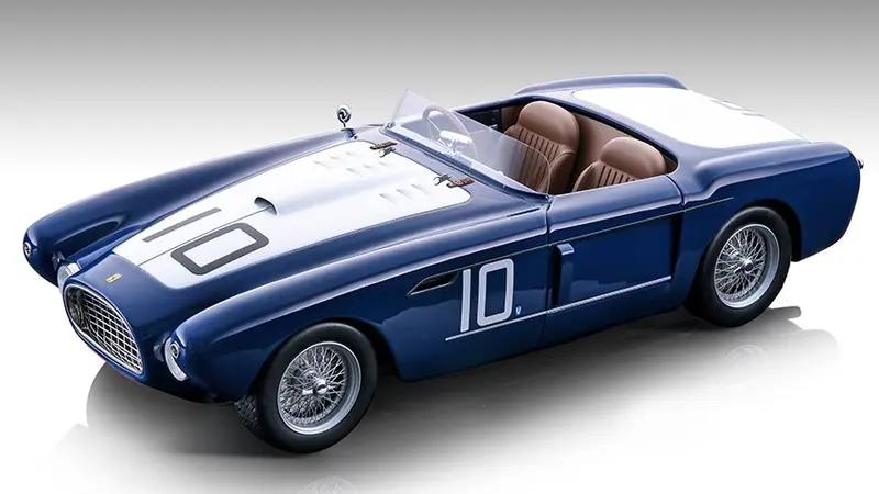 FERRARI 340 MEXICO SPYDER N.10 2nd PEBBLE BEACH 1953 BILL SPEAR 1