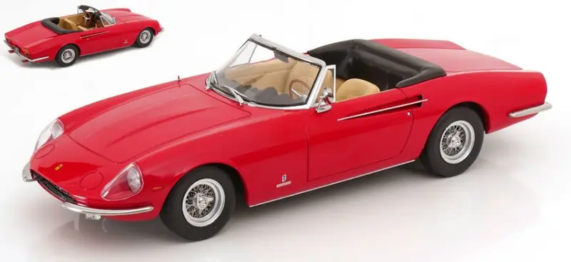 FERRARI 365 CALIFORNIA SPYDER 1966 RED 1