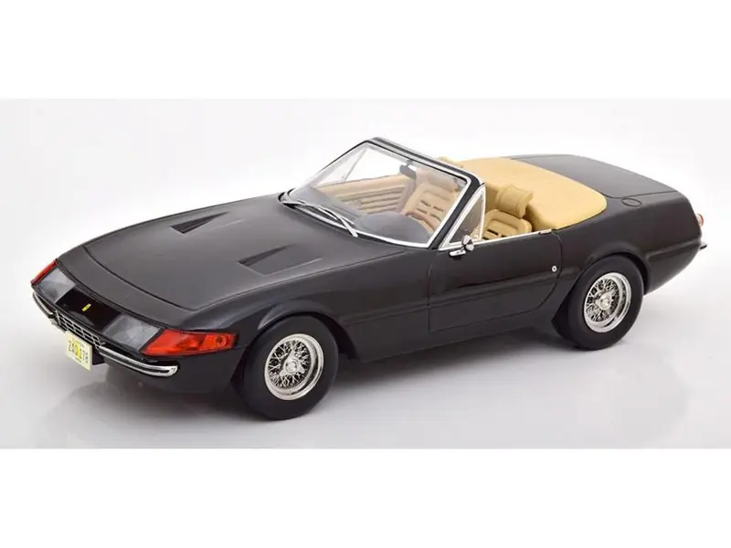 Ferrari 365 GTB Daytona Spyder US Version 'Miami Vice Look' 1969 Black 1