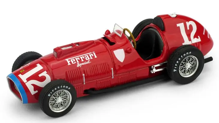 FERRARI 375 N.12 ROOKYE TEST INDIANAPOLIS 1952 A.ASCARI 1