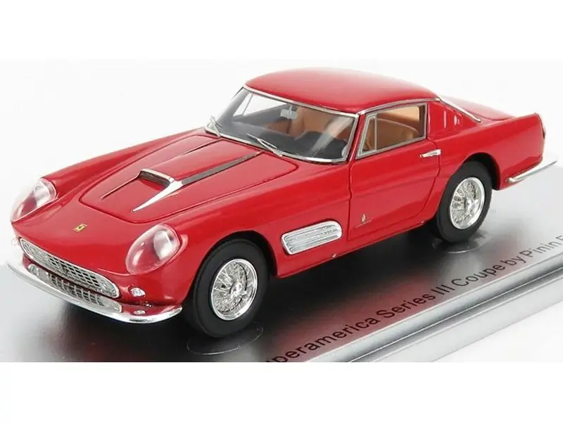 Ferrari 410 Superamerica Dark Red Series III Coupe by Pininfarina 1958 1