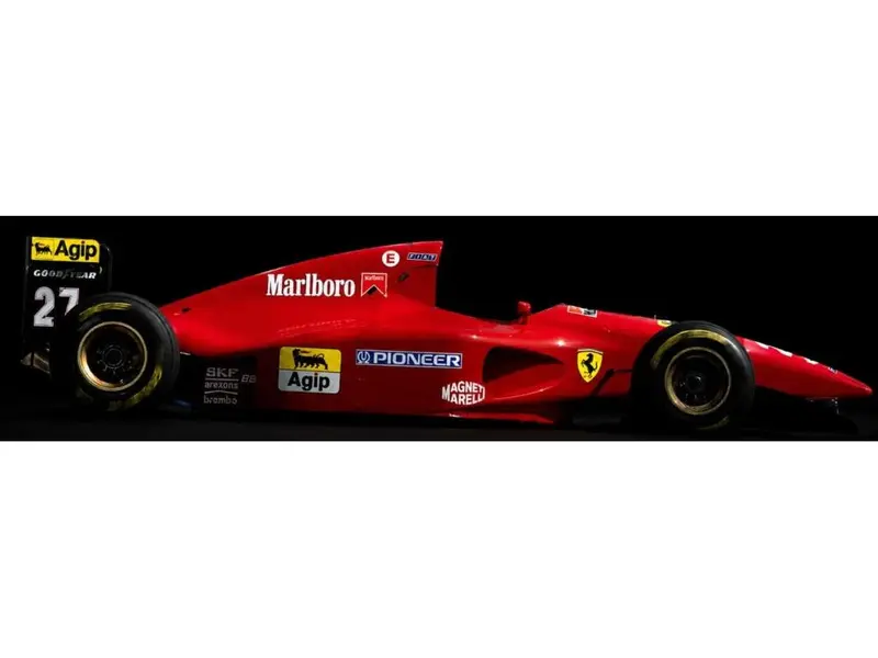 Ferrari 412 T1 #27 5th F1 Monaco GP 1994 Jean Alesi 1