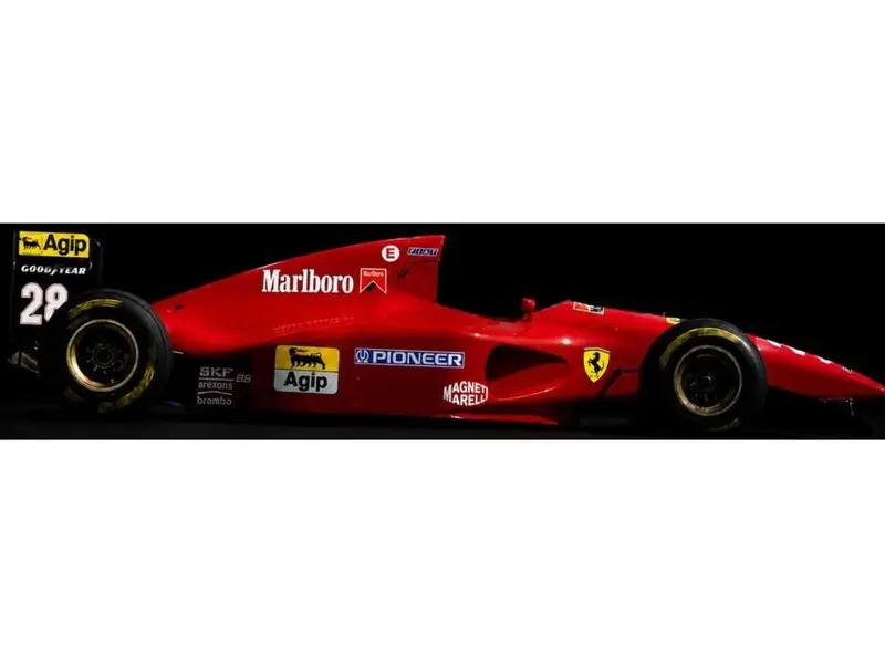 Ferrari 412 T1 #28 3rd F1 Monaco GP 1994 Gerhard Berger w/Driver 1
