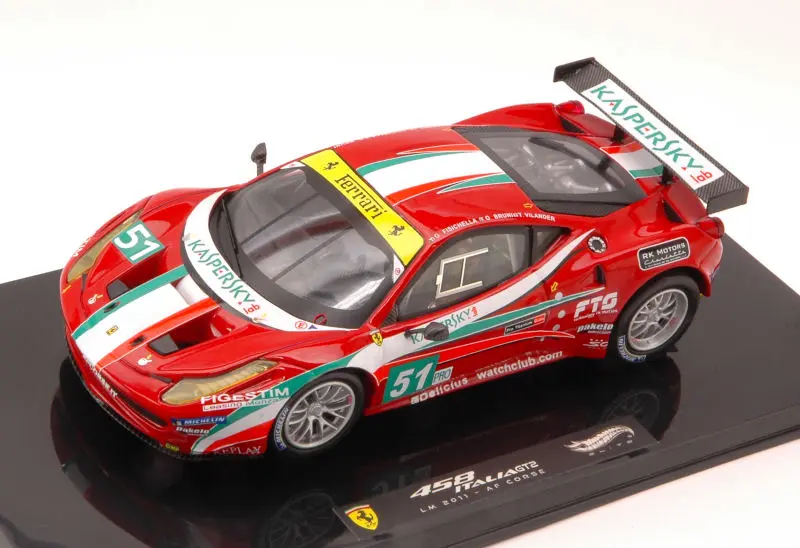 FERRARI 458 ITALIA GT2 N.51 13th LM 2011 FISICHELLA-BRUNI-VILANDER 1