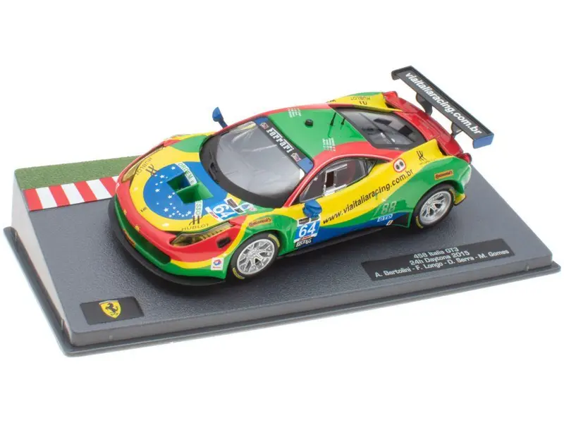 Ferrari 458 Italia GT3 -24H Daytona 2015 Cased 1