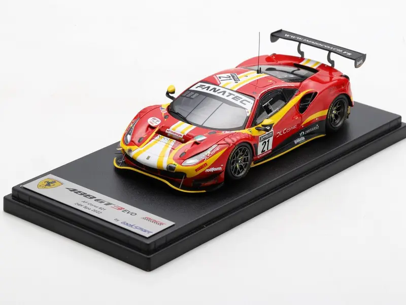 Ferrari 488 GT3 #21 AF Corse 24H Spa 2022 Delacour/Sbirrazzuoli/Balzan/Perel 1