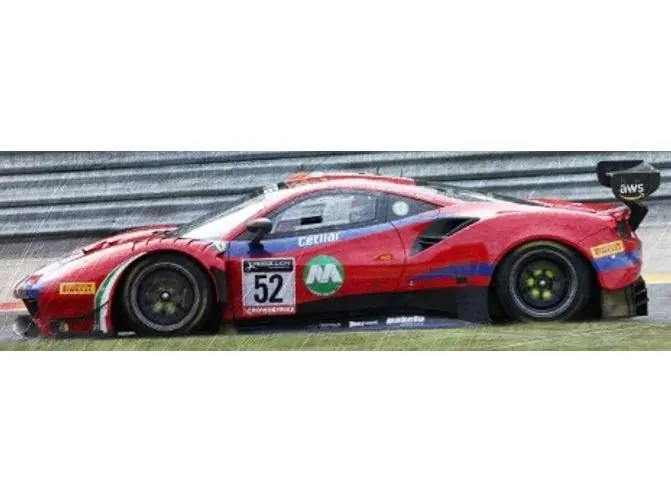 Ferrari 488 GT3 AF Corse 24H Spa 2022 Winner Pro-AM Cup #52 Costantini/Machiels 1