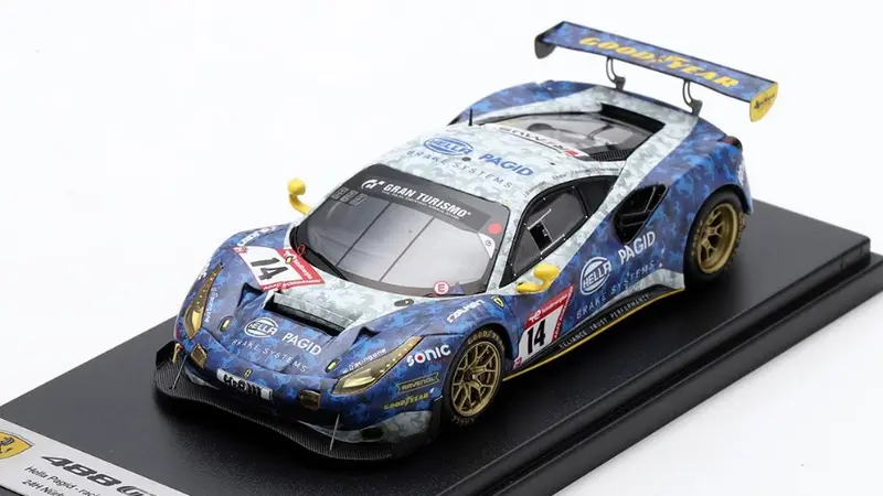 FERRARI 488 GT3 EVO N.14 24H NURBURG.2022 KOHL./FOSTER/SZYMK./BLEEK.1
