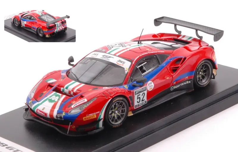 FERRARI 488 GT3 EVO N.52 24H SPA 2020 HOMMERS./MACH./BERTOL./SERRA 1