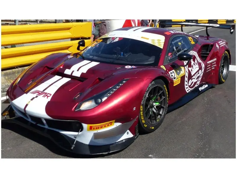 Ferrari 488 GT3 Harmony Racing FIA GT World Cup Macau 2023 #52 Weian Chen 1