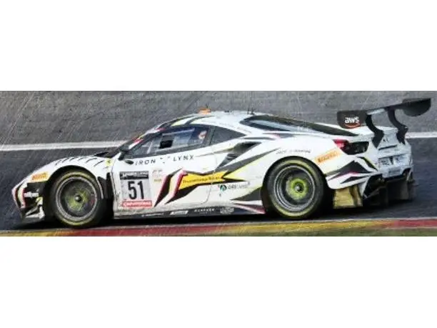 Ferrari 488 GT3 Iron Lynx 9th 24H Spa 2022 #51 Molina/Calado/Nielsen 1
