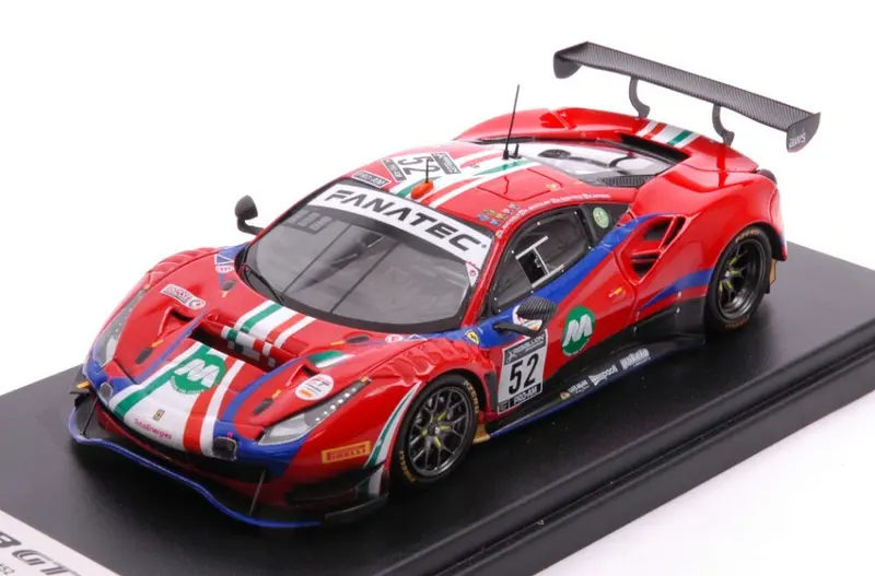 FERRARI 488 GT3 N.52 2nd.24H SPA 2021 MACH./WART./BERT./ROVERA 1