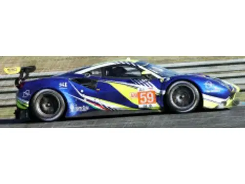 Ferrari 488 GTE EVO Inception Racing 24H Le Mans 2022 #59 West/Ledogar/Klein 1