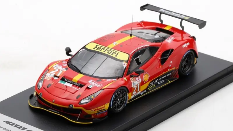 FERRARI 488 GTE EVO N.21 LE MANS 2023 MANN/PIGUET/DE PAUW 1