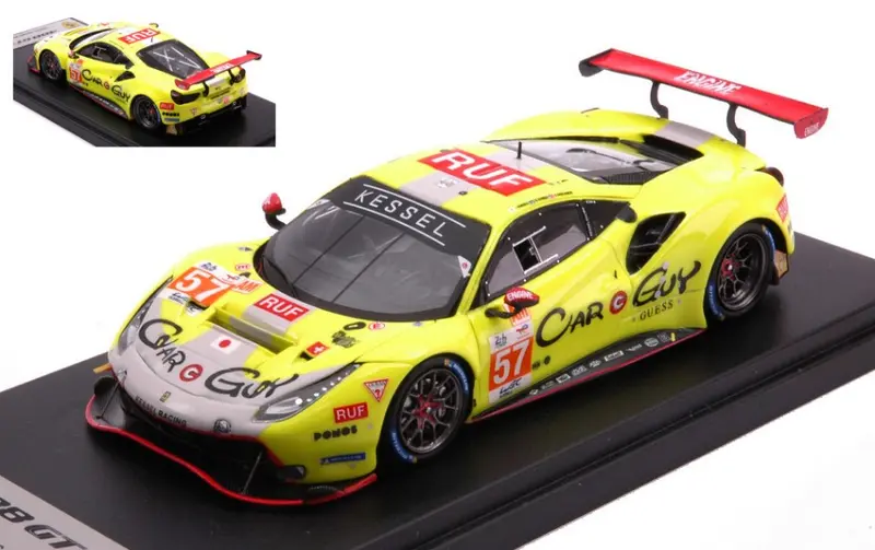 FERRARI 488 GTE EVO N.57 LE MANS 2023 KIMURA/HUFFAKER/SERRA 1