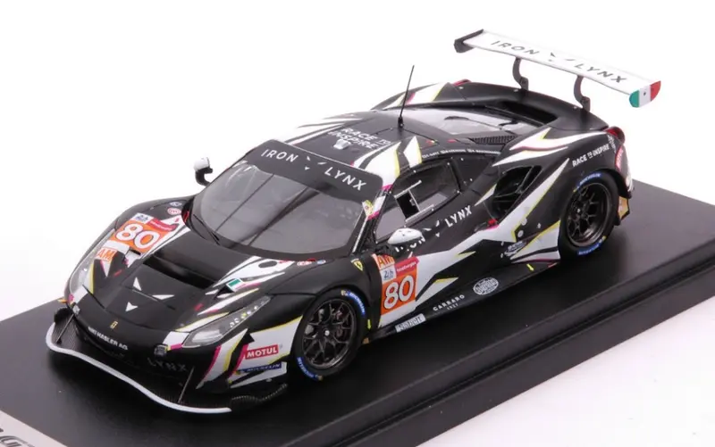 FERRARI 488 GTE EVO N.80 3rd AM CL.24H LM 2021 CRESS./MASTRON./ILOT 1