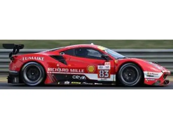 Ferrari 488 GTE EVO Richard Mille AF Corse 24H Le Mans 2023 #83 Perez Companc/Rover 1