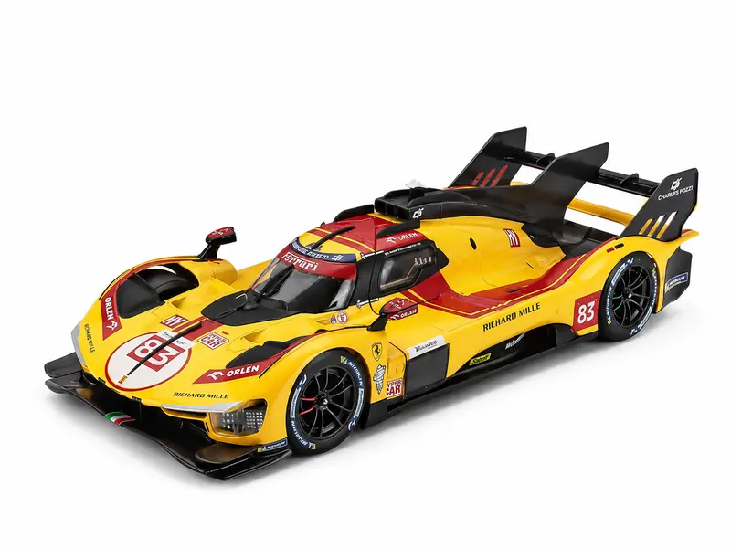 Ferrari 499P 3.0L Turbo V6 AF Corse #83 Winner 24h Le Mans 2025 Kubica/Hanson/Ye (+ Case) 1