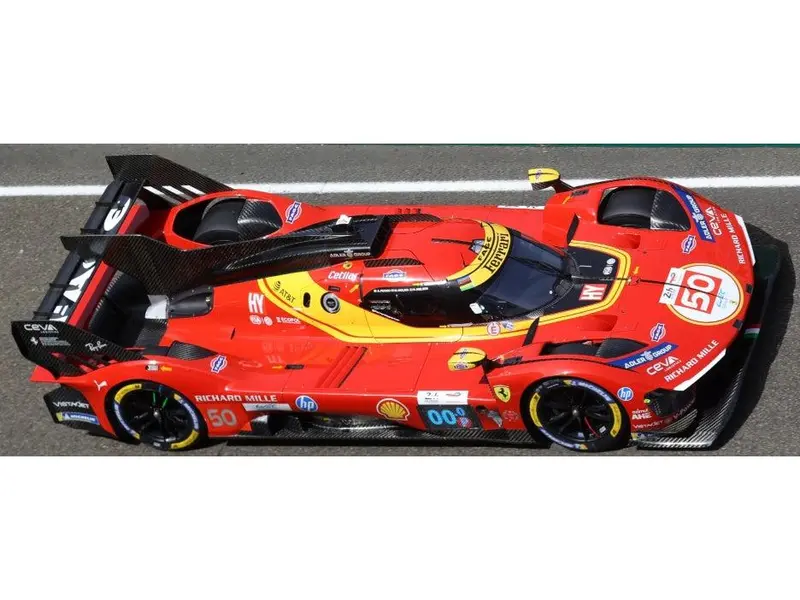 Ferrari 499P #51 Ferrari AF Corse 5th Le Mans 24H 2026 Pier Guidi/Calado/Giovinazzi 1