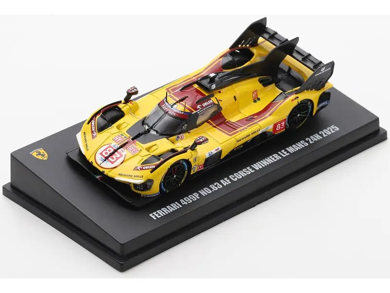 Ferrari 499P #83 AF Corse Winner Le Mans 24H 2025 Kubica/Ye/Hanson 1