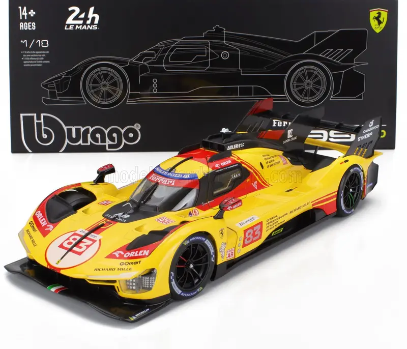 Ferrari 499P Hypercar AF CORSE N*83 2024 1