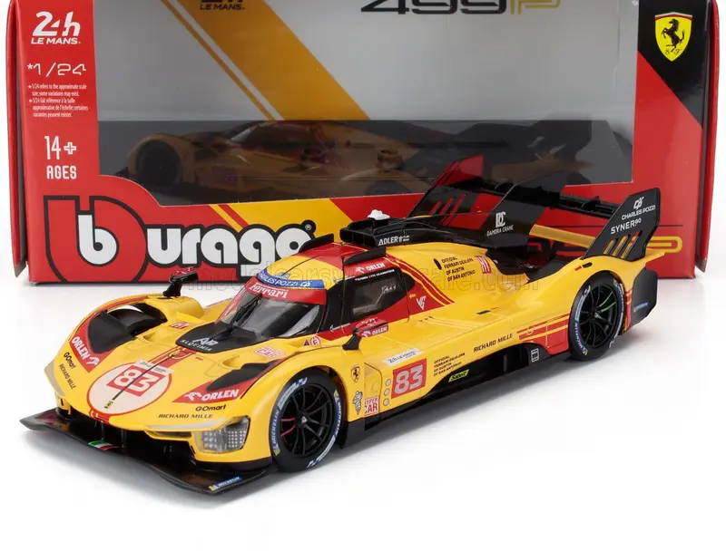 Ferrari 499P Hypercar AF CORSE N*83 2024 1
