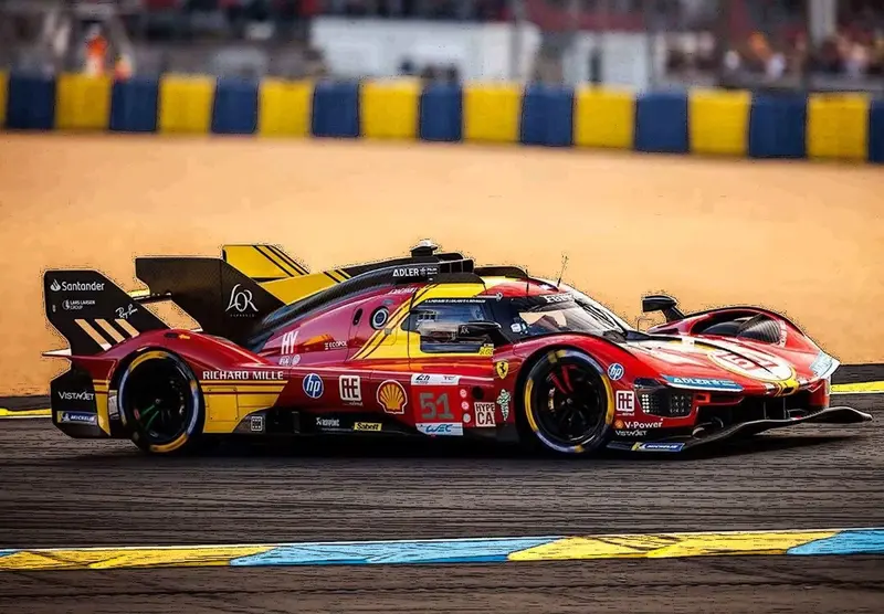 Ferrari 499P Hypercar N*51 2024 1