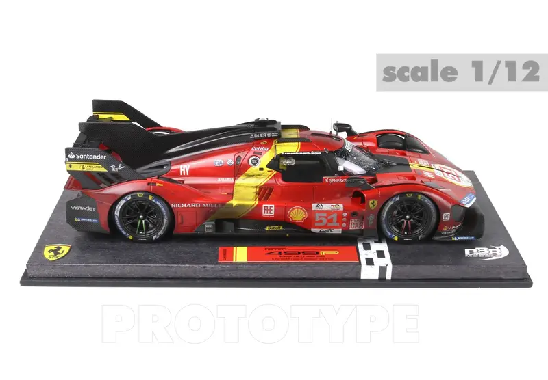 Ferrari 499P Hypercar N*51 Winner Le Mans 2023 DIRTY End Of the Race 1