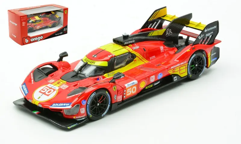 FERRARI 499P N.50 WINNER LE MANS 2024 FUOCO-NIELSEN-MOLINA 1