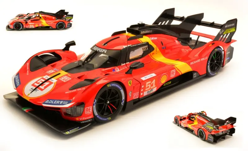 FERRARI 499P N.51 WINNER LE MANS 2023 PIER GUIDI/CALADO/GIOVINAZZI 1