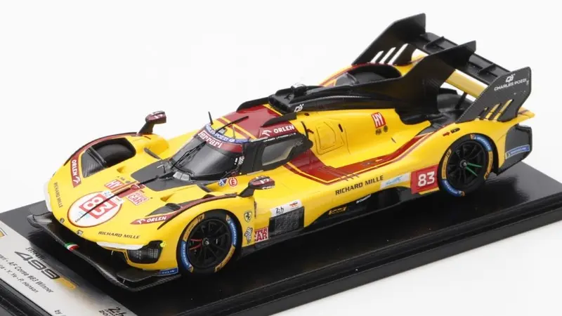 FERRARI 499P N.83 WINNER E MANS 2025 KUBICA-YE-HANSON 1
