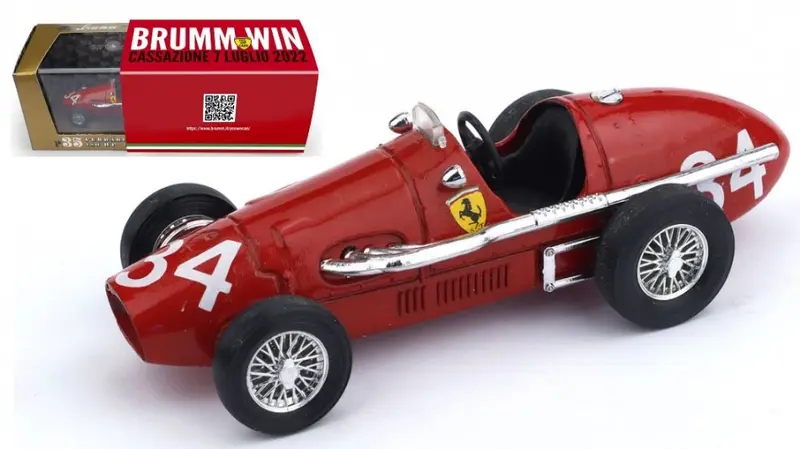 FERRARI 500 F2 N.34 WORLD CHAMP.1952 ASCARI "BRUMM WIN.CASSAZIONE" 1