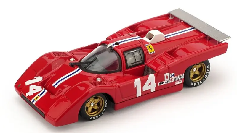 FERRARI 512 M N.14 WATKINS GLEN 1971 S.POSEY-R.BUCKNUM 1