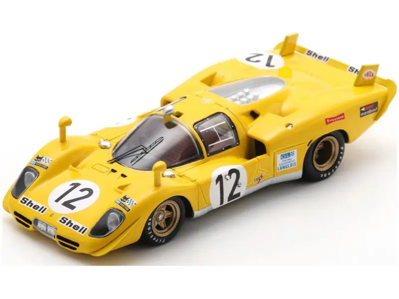 Ferrari 512 S #12 5th Le Mans 24H 1970 H. de Fierlant/A. Walker 1