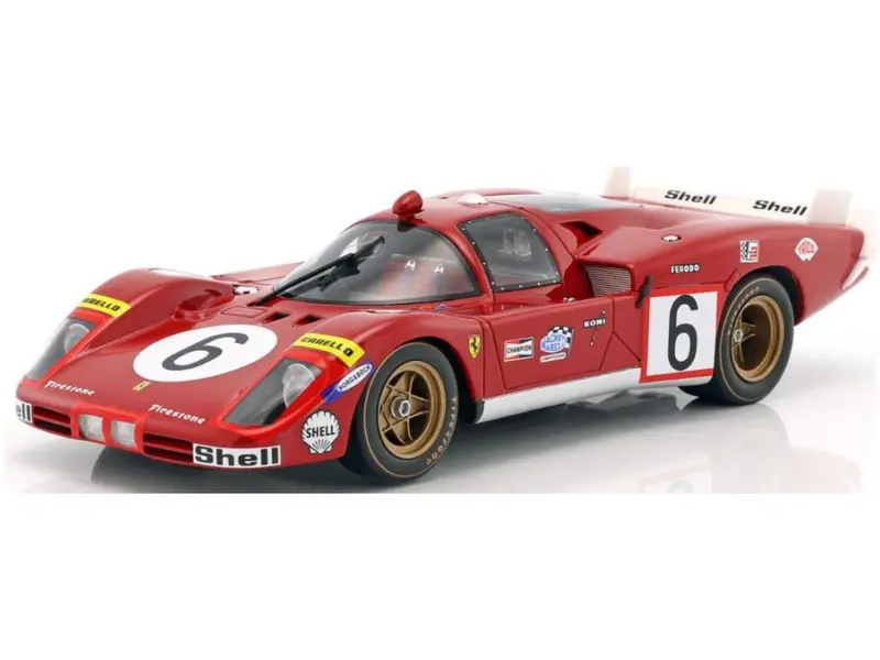 Ferrari 512S Long Tail #6 24H Le Mans 1970 Vaccarella/Giunti 1
