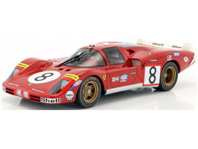 Ferrari 512S Long Tail #8 24H Le Mans 1970 Merzario/Regazzoni 1