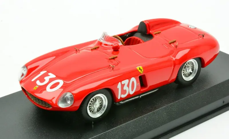 FERRARI 750 MONZA N.130 WINNER CIRCUITO DEL MUGELLO 1955 U.MAGLIOLI 1