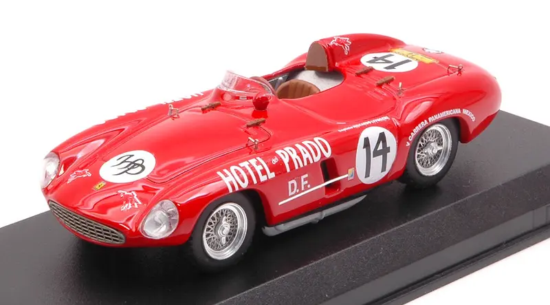 FERRARI 750 MONZA N.14 CARRERA PANAMERICANA 1954 BRACCO-LIVOCCHI 1