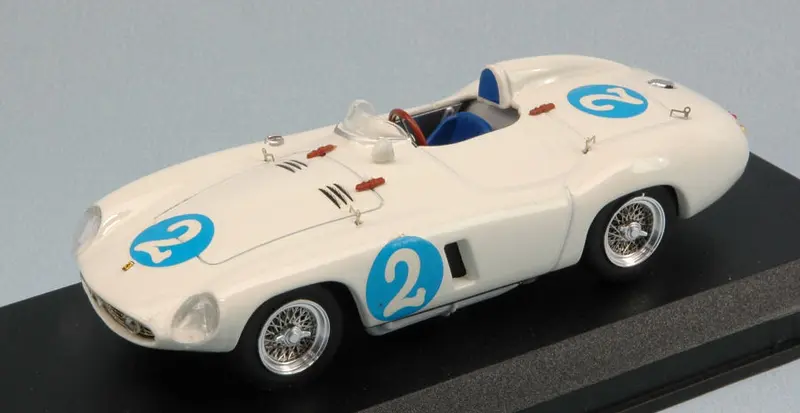 FERRARI 750 MONZA N.2 2nd PALM SPRING 1956 P.HILL 1