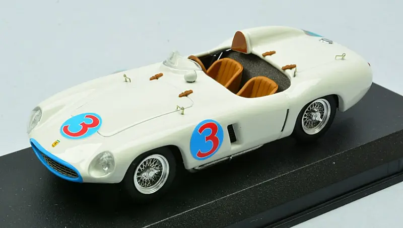 FERRARI 750 MONZA N.3 WINNER ROAD AMERICA ELKHART LAKE 1955 P.HILL 1