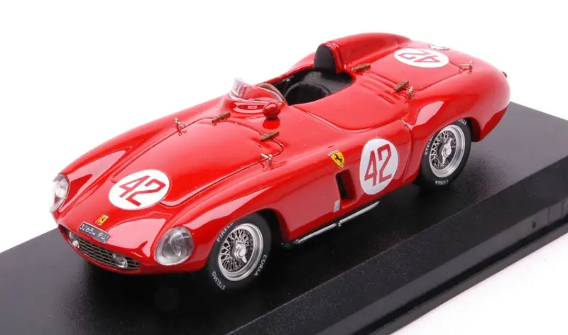 FERRARI 750 MONZA N.42 G.P.TUNISI BELVEDERE 1955 LUIGI BORDONARO 1