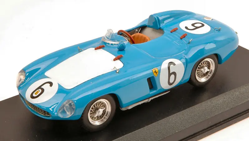 FERRARI 750 MONZA N.6 2nd 1000 KM PARIGI 1956 LUCAS-SCHELL 1