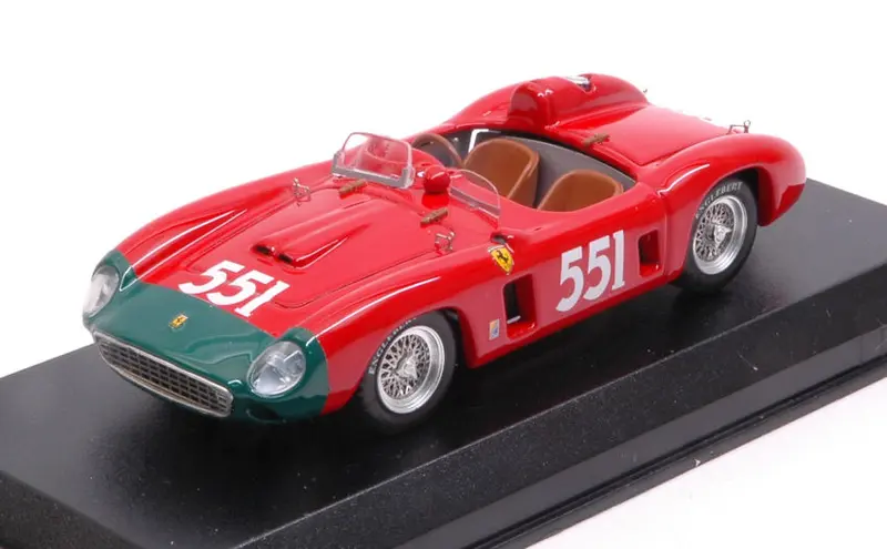 FERRARI 860 MONZA N.551 2nd MM 1956 P.COLLINS-L.KLEMENTASKI 1