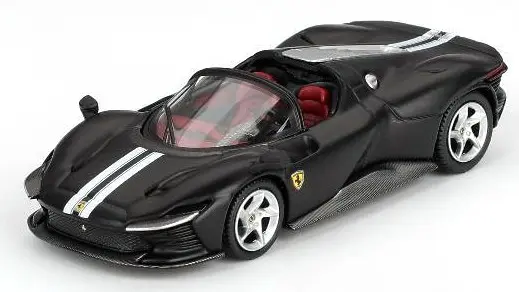 FERRARI DAYTONA SP3 MATTBLACK 2024 "BBR FOR MINI-GT"1