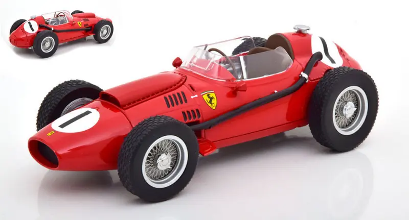 FERRARI DINO 246 F1 PETER COLLINS 1958 N.1 WINNER BRITISH GP 1