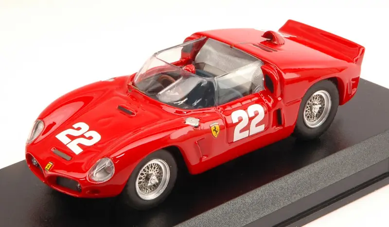 FERRARI DINO 246 SP N.22 LM TEST 1961 VON TRIPS-HILL-MAIRESSE 1