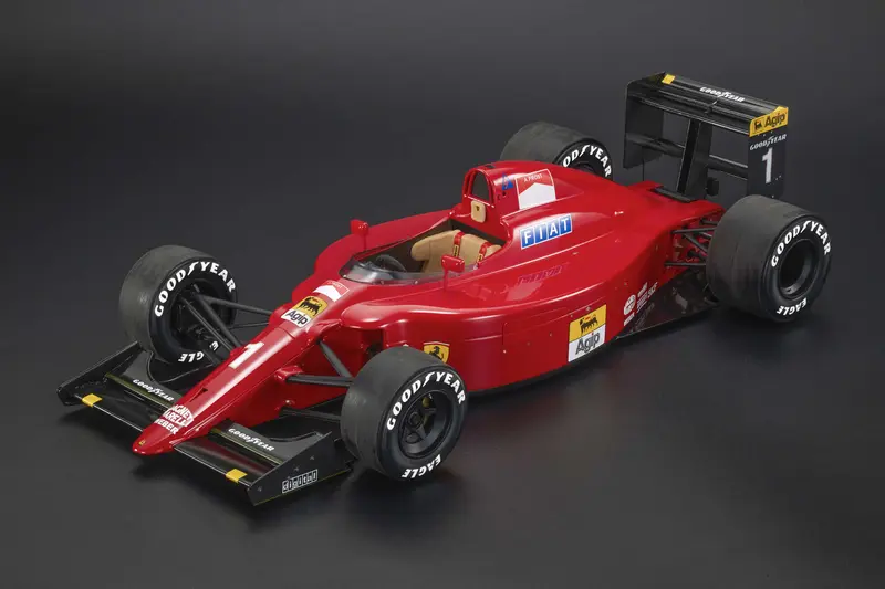 Ferrari F1-90 641/2 n°1 (1990) - Alain Prost - Winner Mexican GP - With Driver - GP1222AWD - GP Replicas