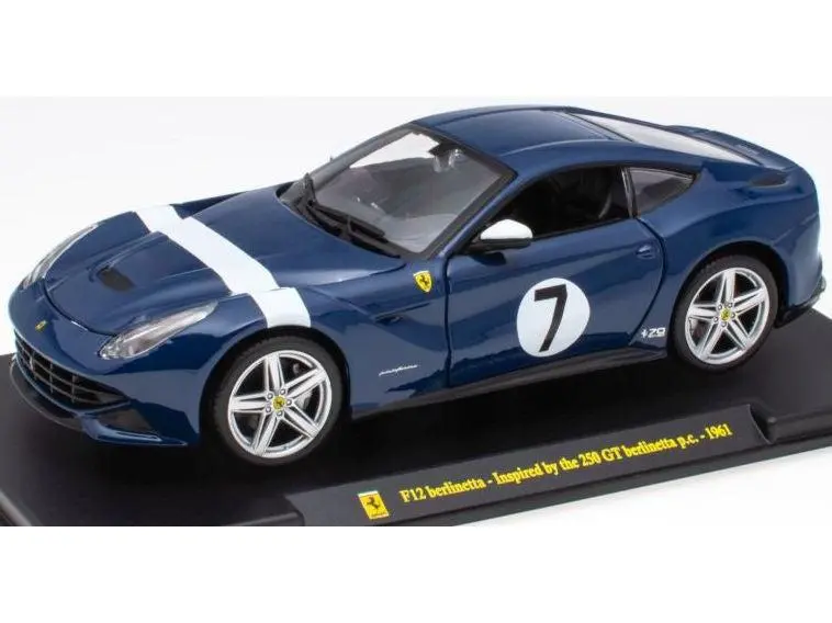 Ferrari F12 Berlinetta Blue #7-inspired by 1961 250GT 1