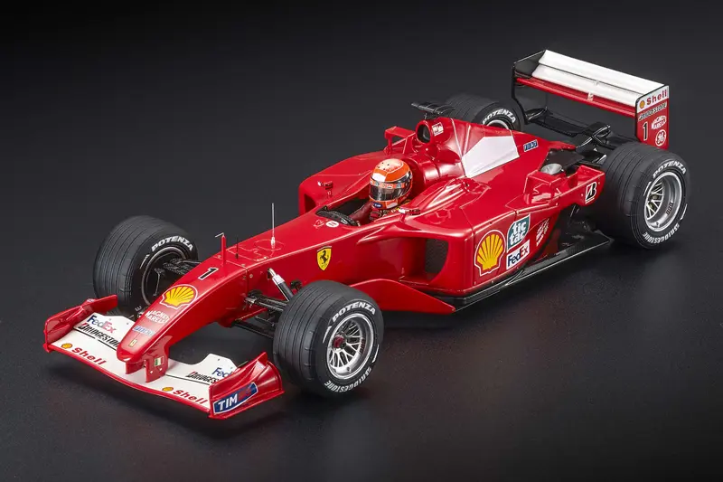 Ferrari F2001 GP168CWD - nr.1 Michael Schumacher (with Driver) - Winner SPA GP - GP Replicas