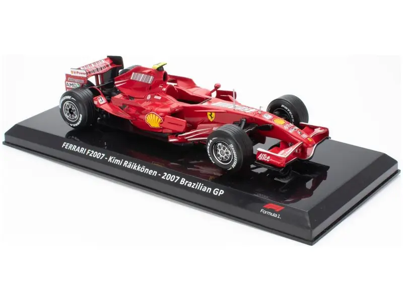Ferrari F2007 Kimi Raikkonen F1 Brazilian GP 2007 1